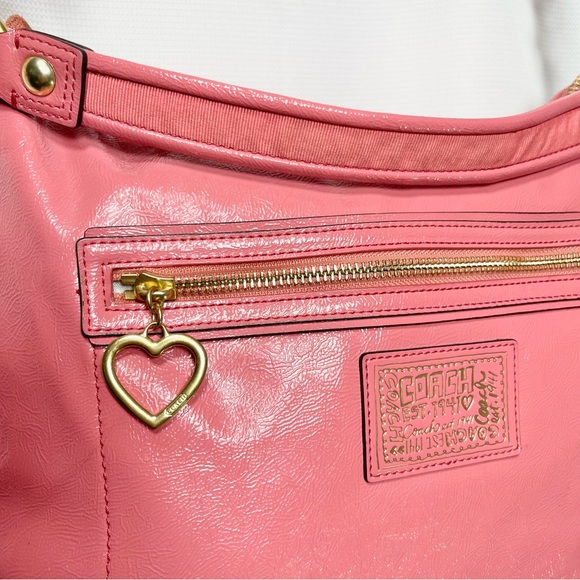 Coach Pink Shoulder Bag - Picture 8 of 14
